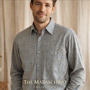 Ermenegildo Zegna Y2K Plaid Button-Down | Men’s L